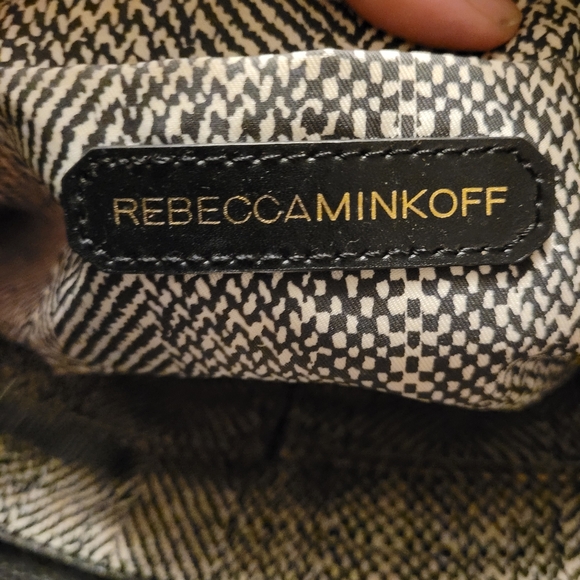 💚CLEARANCE💚 Rebecca Minkoff Black Leather Morning After Tote - Picture 7 of 8